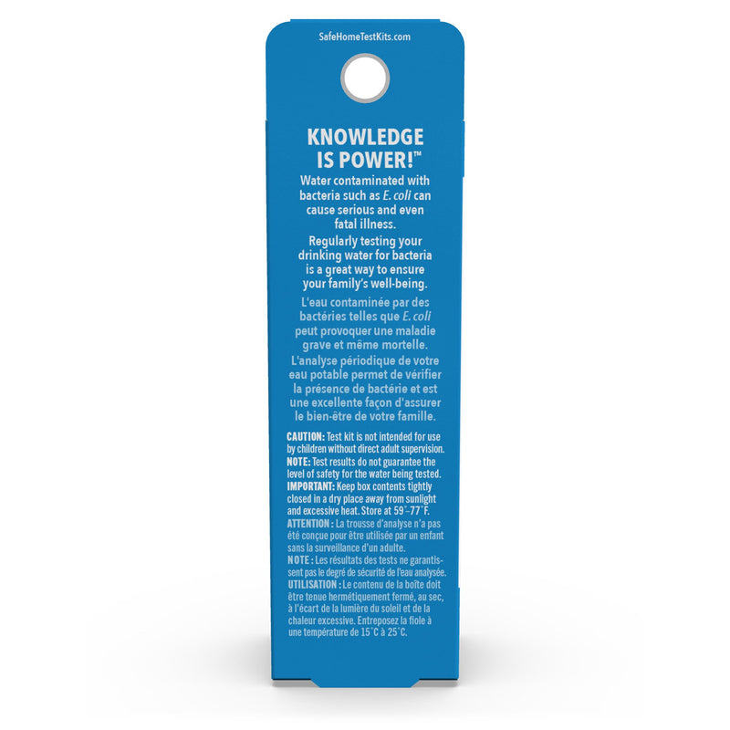 Safe Home DIY Bacteria in Water Test Kit
